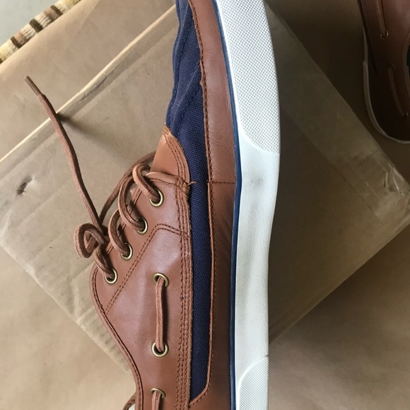 Preowned Ralph Lauren Polo Shoes PARKSTONE LOW - Picture 7 of 7